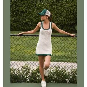 Anthropologie Solid Trucker Hat. Green